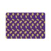 Vibrant Pet Food Mat - 12x18 Non-Slip Design for Cats and Dogs-Purple - Image 2