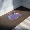 Colorful Pet Feeding Mats with Fun Bones & Paws Design-Light Purple - Image 11