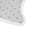 Colorful Pet Feeding Mats with Fun Bones & Paws Design-Light Grey - Image 12