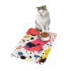 Abstract Design 10 Pet Food Mat (12x18) - Image 4