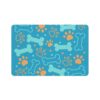 Bone & Paw Print Design (12x18) - Turquoise - Image 2