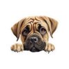 Bullmastiff Dog Kiss-Cut Sticker - Perfect for Pet Lovers & Laptop Decor - Image 2