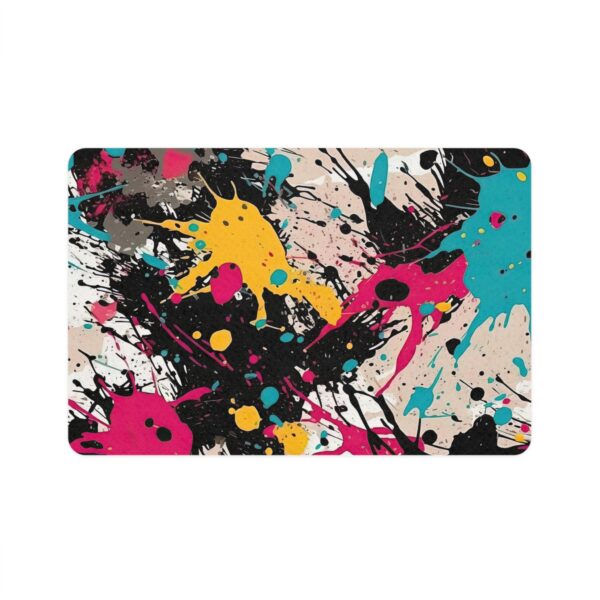 Abstract Design 6 Pet Food Mat (12x18)