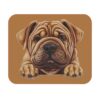 Shar Pei Mouse Pad -Light Brown Cute Pet Design for Dog Lovers - Image 2