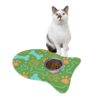 Colorful Pet Feeding Mats with Fun Bones & Paws Design-Green - Image 10