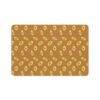 Vibrant Pet Food Mat - 12x18 Non-Slip Design for Cats and Dogs-Light Brown - Image 2