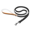 Orange and Smoky Stylish Dual-Color Dog Leash - Durable & Comfortable - Image 2