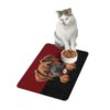 Boxer Dog Food Mat (12x18)  -Garnet/Black - Image 4