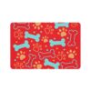 Bone & Paw Print Design (12x18) - Red - Image 2