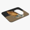 Praying Hands Black and Old Gold Mouse Pad - Cute Pet Design for Dog Lovers - Image 4