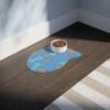 Colorful Pet Feeding Mats with Fun Bones & Paws Design-Light Blue - Image 11