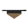 Black and Gold Stylish Pet Bandana Collar for Dogs - Fashionable and Comfortable - Image 2