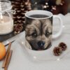 Keeshond Cute Puppy Mug - 11 oz Adorable Dog Design - Perfect for Pet Lovers - Image 5