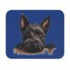 Scottish Terrier Mouse Pad -Dark Blue Pet Design for Dog Lovers - Image 2