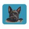 Scottish Terrier Mouse Pad -Turquoise Pet Design for Dog Lovers - Image 2