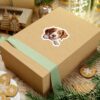 Brittany Dog Kiss-Cut Sticker - Perfect for Pet Lovers & Laptop Decor - Image 3