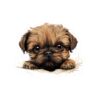 Brussels Griffon Dog Kiss-Cut Sticker - Perfect for Pet Lovers & Laptop Decor - Image 2