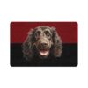 Boykin Spaniel Dog Food Mat (12x18)  -Garnet/Black - Image 2