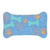 Colorful Pet Feeding Mats with Fun Bones & Paws Design-Light Blue - Image 5