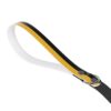 Black and Gold Stylish Dual-Color Dog Leash - Durable & Comfortable - Image 3