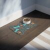 Colorful Pet Feeding Mats with Fun Bones & Paws Design-Dark Grey - Image 3