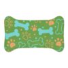 Colorful Pet Feeding Mats with Fun Bones & Paws Design-Light Green - Image 5