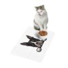 Boston Terrier Pet Food Mat (12x18) - White - Image 4