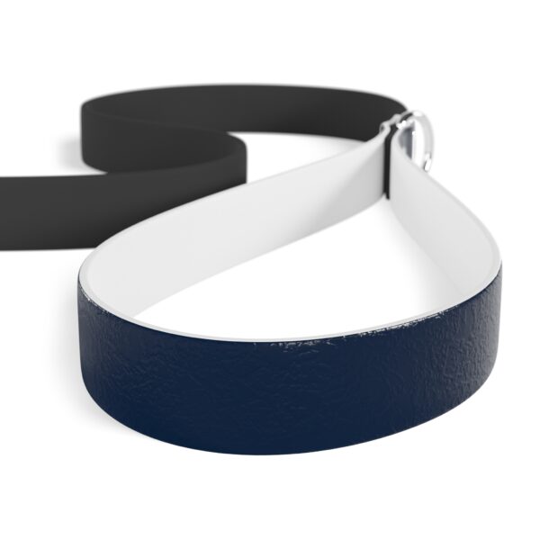 Navy Stylish Dual-Color Dog Leash - Durable & Comfortable