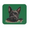 Scottish Terrier Mouse Pad -Dark Green Pet Design for Dog Lovers - Image 2