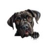 Cane Corso Dog Kiss-Cut Sticker - Perfect for Pet Lovers & Laptop Decor - Image 2