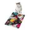 Abstract Design 6 Pet Food Mat (12x18) - Image 3
