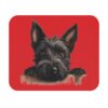Scottish Terrier Mouse Pad -Red Pet Design for Dog Lovers - Image 2