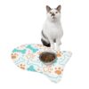 Colorful Pet Feeding Mats with Fun Bones & Paws Design - White - Image 10