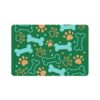Bone & Paw Print Design (12x18) - Dark Green - Image 2
